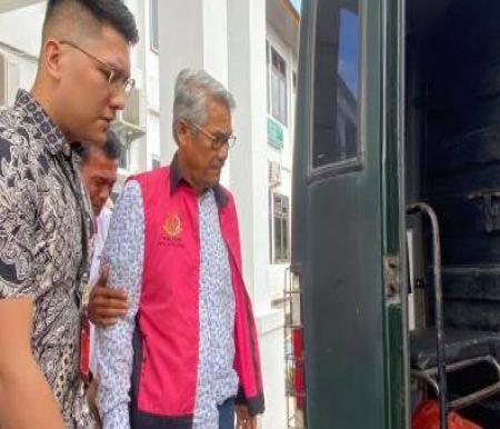 Mantan Bupati, Sukarmis terdakwa kasus korupsi Hotel Kuansing divonis 12 tahun penjara (foto/ist)